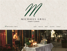 Tablet Screenshot of michaelsgrill.com